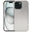 For iPhone 15 Electroplating Frameless Frosted Anti-Glare PC MagSafe Phone Case(Titanium Gray) - free shipping - PMC TechLife - Order now!