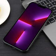 For iPhone 13 Pro Electroplating Frameless Frosted Anti-Glare PC MagSafe Phone Case(Black)