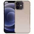 For iPhone 12 / 12 Pro Electroplating Frameless Frosted Anti-Glare PC MagSafe Phone Case(Desert Gold) - free shipping - PMC TechLife - Order now!