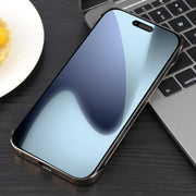 For iPhone 17 Pro Max Electroplating Frameless Frosted Anti-Glare PC MagSafe Phone Case(Desert Gold)