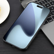 For iPhone 17 Pro Max Electroplating Frameless Frosted Anti-Glare PC MagSafe Phone Case(Black)
