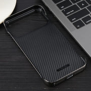For iPhone 17 Pro Max Electroplating Frameless Frosted Anti-Glare PC MagSafe Phone Case(Titanium Gray)