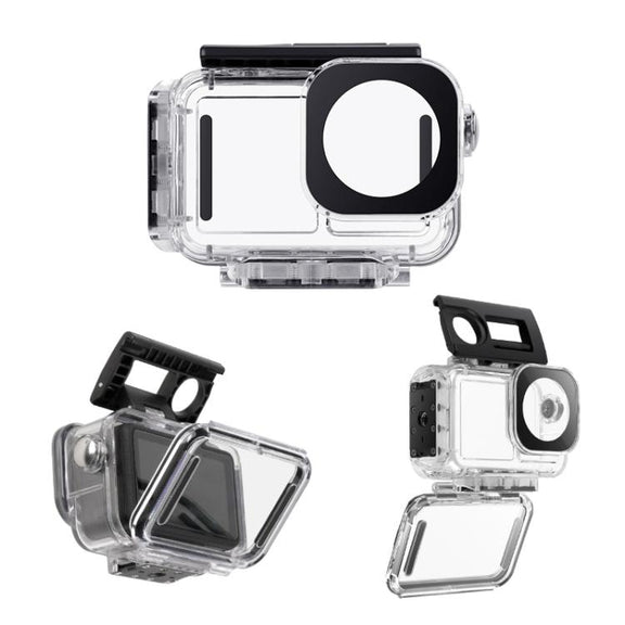 For DJI Osmo Action 5 Pro Magnetic 60m Water-resistant Case Diving Water-resistant Case