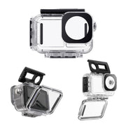 For DJI Osmo Action 5 Pro Magnetic 60m Water-resistant Case Diving Case with Base + Gift Kit