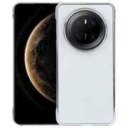 For Huawei Mate 70 Electroplating Frameless Frosted Anti-Glare PC MagSafe Phone Case(Silver White)