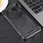 For Huawei Mate 70 Pro Electroplating Frameless Frosted Anti-Glare PC MagSafe Phone Case(Silver White)
