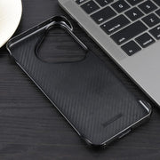 For Huawei Pura 70 Electroplating Frameless Frosted Anti-Glare PC MagSafe Phone Case(Black)