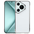 For Huawei Pura 70 Electroplating Frameless Frosted Anti-Glare PC MagSafe Phone Case(Silver White) - free shipping - PMC TechLife - Order now!