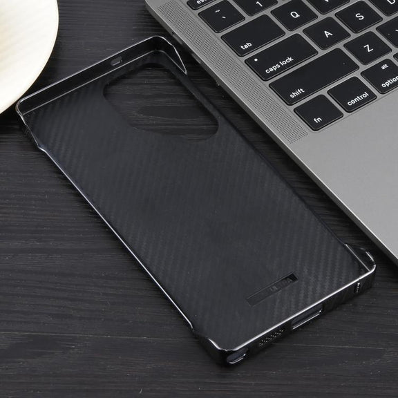 For Samsung Galaxy S22 Ultra 5G Electroplating Frameless Frosted Anti-Glare PC MagSafe Phone Case(Black)