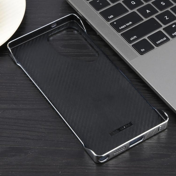 For Samsung Galaxy S22 Ultra 5G Electroplating Frameless Frosted Anti-Glare PC MagSafe Phone Case(Silver White)