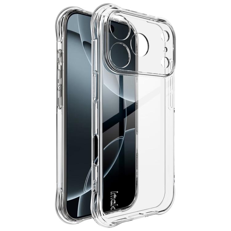 For iPhone 17 Pro imak Shockproof Airbag TPU Phone Case(Transparent) - iPhone 17 Pro Cases by imak | Online Shopping South Africa | PMC Jewellery | Buy Now Pay Later Mobicred