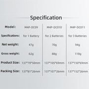 For DJI Mavic 4 Pro Sunnylife Battery Explosion-proof Safe Bag Protective Li-Po Safe Bag(For 1pc Battery)