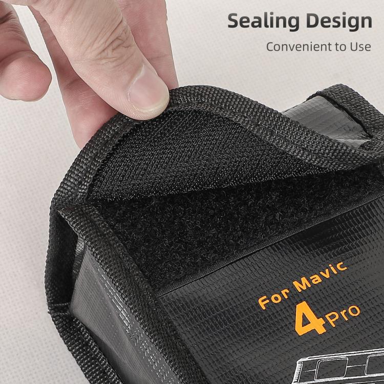 For DJI Mavic 4 Pro Sunnylife Battery Explosion-proof Safe Bag Protective Li-Po Safe Bag(For 1pc Battery)