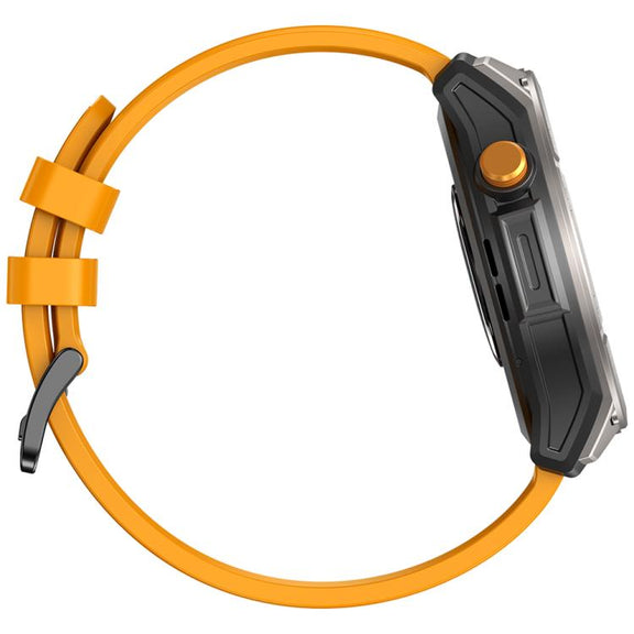 Zeblaze Stratos 4 Rugged Outdoor GPS Smart Watch 1.43 inch Screen 5 ATM & IP69K(Orange)