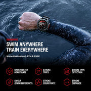 Zeblaze Stratos 4 Rugged Outdoor GPS Smart Watch 1.43 inch Screen 5 ATM & IP69K(Black)