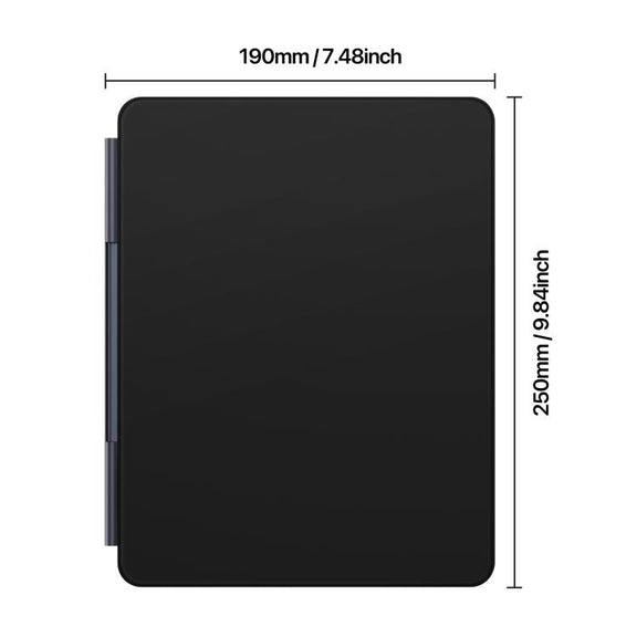 For iPad Pro 11 2024 DUX DUCIS MK Pro Series Floating Magnetic Keyboard Tablet Leather Case(Black)