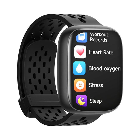 MOMAX SW1S 1.83 inch Screen IP68 Water-resistant Smart Sports Watch(Black)