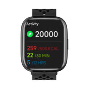 MOMAX SW1S 1.83 inch Screen IP68 Water-resistant Smart Sports Watch(Black)