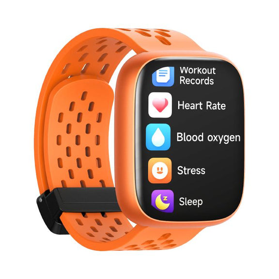 MOMAX SW1S 1.83 inch Screen IP68 Water-resistant Smart Sports Watch(Orange)