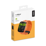 MOMAX SW1S 1.83 inch Screen IP68 Water-resistant Smart Sports Watch(Orange)