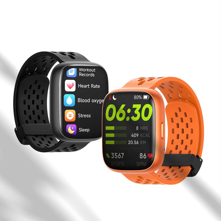MOMAX SW1S 1.83 inch Screen IP68 Water-resistant Smart Sports Watch(Black)