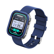 MOMAX SW3S 1.99 inch Screen 3ATM Water-resistant Smart Sports Watch(Blue)