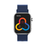 MOMAX SW3S 1.99 inch Screen 3ATM Water-resistant Smart Sports Watch(Blue)
