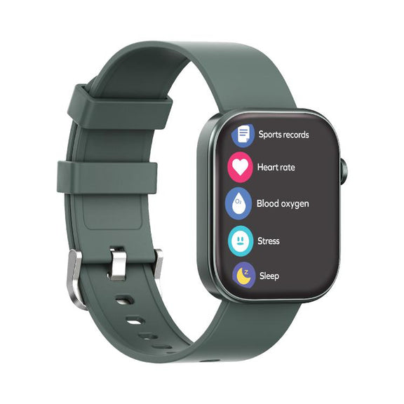 MOMAX SW3S 1.99 inch Screen 3ATM Water-resistant Smart Sports Watch(Green)