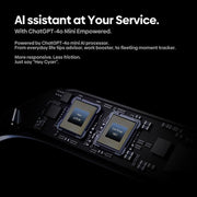 Zeblaze Eyewear AI Shooting Glasses Open-ear Audio AI Assistance(Sunglasses Lenses)