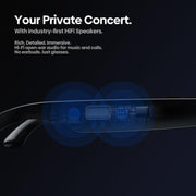 Zeblaze Eyewear AI Shooting Glasses Open-ear Audio AI Assistance(Sunglasses Lenses)