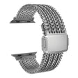 For Apple Watch 46mm / 49mm / 45mm / 44mm Mesh Magnetic Stainless Steel Watch Band(Grey) - free shipping - PMC TechLife - Order now!