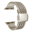 For Apple Watch 42mm / 41mm / 40mm / 38mm Mesh Magnetic Stainless Steel Watch Band(Starlight) - free shipping - PMC TechLife - Order now!