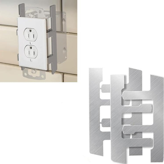 10pcs/Pack Switch Box Bracket Electrical Box F Clamp Loose Power Socket Repairer