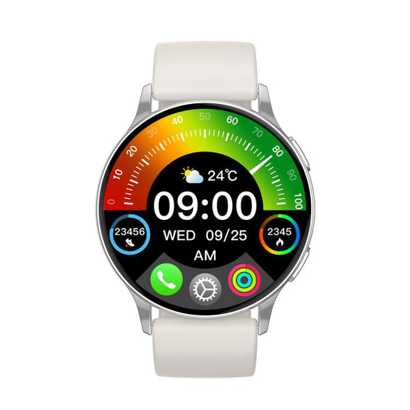 CY29 1.32 inch AMOLED Screen Female Smart Watch Supports COFIT APP(Silver)