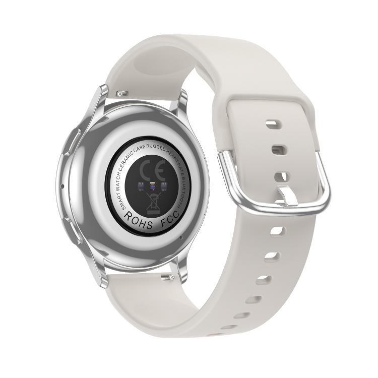 CY29 1.32 inch AMOLED Screen Female Smart Watch Supports COFIT APP(Silver)