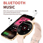 CY29 1.32 inch AMOLED Screen Female Smart Watch Supports COFIT APP(Black)