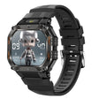 HT34 1.75 inch IPS Screen 3ATM Outdoor Sports BT Smart Watch(Black) - Smart Watches by PMC TechLife | Online Shopping South Africa | PMC TechLife | Buy Now Pay Later Mobicred