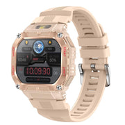 HT34 1.75 inch IPS Screen 3ATM Outdoor Sports BT Smart Watch(Pink)