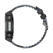 KC91 1.39 inch IPS Screen 3ATM Outdoor GPS Smart Watch with Flashlight(Camouflage)