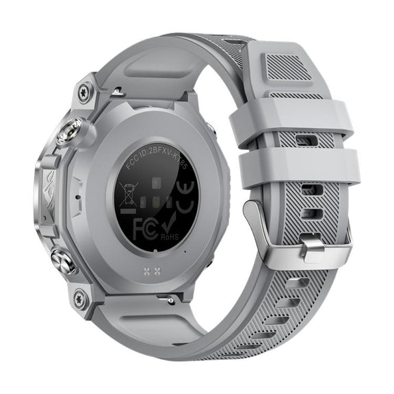 KT85 1.43 inch Screen 5ATM Outdoor Sports Smart Watch with Strong Flashlight(Grey)