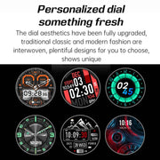 KT85 1.43 inch Screen 5ATM Outdoor Sports Smart Watch with Strong Flashlight(Black)