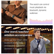 KT85 1.43 inch Screen 5ATM Outdoor Sports Smart Watch with Strong Flashlight(Grey)