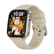 U13 2.2 inch IPS Curved Screen Smart Watch Supports BT Call(Gold)