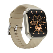 U13 2.2 inch IPS Curved Screen Smart Watch Supports BT Call(Gold)