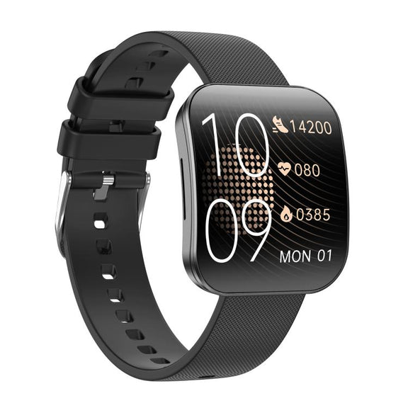 U17 1.85 inch Ultra-thin Curved Screen IP68 Sports Smart Watch(Black)