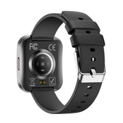 U17 1.85 inch Ultra-thin Curved Screen IP68 Sports Smart Watch(Black)