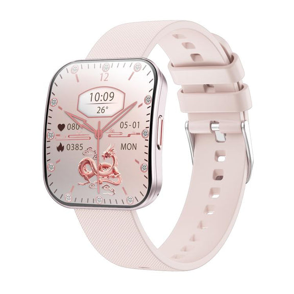 U17 1.85 inch Ultra-thin Curved Screen IP68 Sports Smart Watch(Rose Gold)