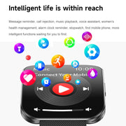 U17 1.85 inch Ultra-thin Curved Screen IP68 Sports Smart Watch(Black)