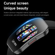 U17 1.85 inch Ultra-thin Curved Screen IP68 Sports Smart Watch(Rose Gold)
