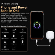 Blackview Oscal Marine 1, 4GB+128GB, 6.56 inch Android 15 Unisoc UMS9230E T615 Octa Core, Network: 4G, OTG, NFC(Black)